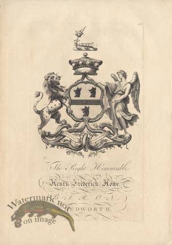 Baronagium Genealogicum Crest 433